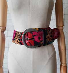 Vintage Lien & Giel Belt, Women belt, vintage accessories, flowers print wide belt, Decorative floral Belt, Wide Belt, Artistic Belt, gift. Lien & Giel Belt. Lovely flowers print. Good vintage condition. Please contact me with any questions! Thank you so much! My shop: https://www.etsy.com/shop/PastPerfectUA Sincerely, Inga Adjustable Multicolor Belts For Spring, Folk Style Multicolor Fabric Belt, Adjustable Multicolor Belt For Spring, Folk Style Multicolor Embroidered Belt, Multicolor Fabric Belt In Folk Style, Multicolor Adjustable Belt For Spring, Folk Multicolor Embroidered Belt, Multicolor Folk Fabric Belt, Bohemian Fabric Belt For Festivals