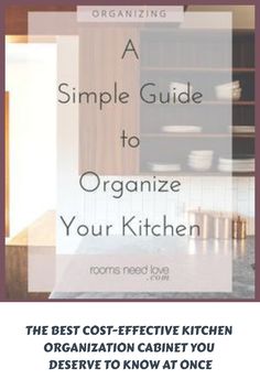 the best cost - effective kitchen organization cabinet you deserves to know at once cover image