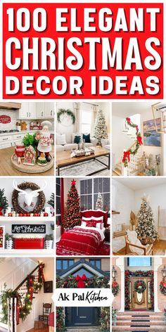 Get inspired with creative easy DIY Christmas decor ideas! Transform your home into a festive wonderland with DIY, rustic, and modern holiday home decorations. From DIY Christmas wreaths, and holiday table centerpieces to porch displays, you'll find them all. Discover elegant, budget-friendly, and unique holiday decor, from mantel decorations to Christmas outdoor decorations. Explore Christmas tree ornaments and elevate your Christmas tree decorations with these DIY Christmas craft projects. Diy Christmas Chair Decor, Basic Christmas Decor, Easy Christmas Table Centerpieces Budget, X Mas Decoration Ideas, Small Apartment Christmas Tree, Christmas Hallway Decorations, Apartment Christmas Tree, Classic Christmas Decor Ideas, Winter Mantle