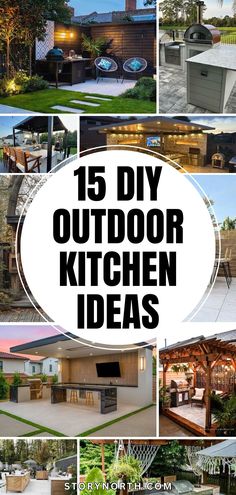 Save this pin for stunning DIY outdoor kitchen inspirations that will elevate your outdoor living experience. Discover creative ideas to enhance your backyard with #DIYdecor #OutdoorLiving #HomeImprovement. Tap to explore now!