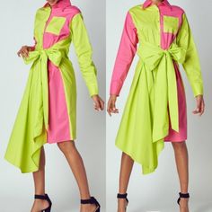 Barbie Code Colorblock Dress - PNK Boutique