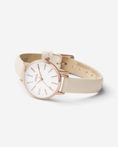 Women's - All – BREDA Rose Cream, Small Watch, Candy Jewelry, Fashion Jackson, Gold Cream, Rose Gold Watch, Arm Candy, Leather Band, Gold Watch