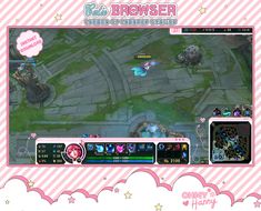 an image of a game screen with the title'bbb browserr'on it