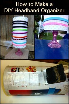 how to make a diy headband organizer