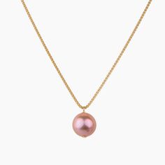 This listing is for one Niko Pearl Necklace Beautiful Round Shape 13mm Pink Metallic Edison Pearl Necklace is 18 inches long 14kt Gold Filled Chain Note: All of our pearls are one of a kind. Each pearl will have variations in color/surface/shape that may not be exactly as shown in the image. This makes each piece of jewelry truly unique! Made in Hawai'i Edison Pearls, Pink Metallic, Gold Filled Chain, 14kt Gold, Round Shape, Gold Filled, Pearl Necklace, Chain, Pink