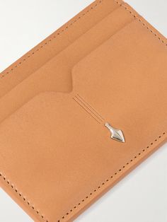 EXCLUSIVE AT MR PORTER. Jacques Marie Mage's 'Theodore' cardholder slips easily into a blazer or jean pocket. It's been handmade in Italy from leather, tanned using vegetable dyes. Classic Card Holder With Coin Pocket For Everyday Use, Classic Bifold Card Holder With Flat Pocket, Designer Everyday Card Holder With Interior Slots, Classic Card Holder For Everyday Carry, Classic Rectangular Card Holder With Flat Pocket, Designer Leather Card Holder, Designer Leather Card Holder For Everyday Use, Rfid Wallet Men, Jacques Marie Mage