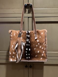 Axis Purse, Western Bags Purses, Western Bag, Cowhide Purse, Deer Hide, Leopard Bag, Go West, Western Purses, Cowhide Bag