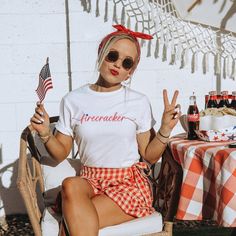 Get set to rock the 4th of July with some sass in our cool tees! Picture this: "firecracker" spelled out in fancy font with a star topping the "i". Perfect for all your Independence Day shenanigans when you're feeling extra bold. And hey, these chic tees come in a variety of patriotic hues, making you camera-ready for any moment! 📦 Ships FREE in the USA! 👁️ Due to the many variations in monitors and browsers, colors may appear different on different devices. We do our best to represent the act Blue Png, Blessed Shirt, American Mom, Nana Shirts, Freedom Shirts, 4th Of July Svg, All American Girl, Usa Shirt, Columbia Blue