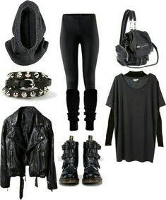 Ellie Saab, Style Rock, Buckle Boots, Gothic Outfits, Mode Inspiration, Looks Vintage