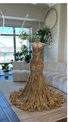 prom dresses, gold prom dress, cute prom dress, black girl prom Sweet 16 Gold Dress, Brown And Gold Prom Dress, Brown Prom Dress, Brown Prom Dresses, Prom Dress Cute, Prom Dresses Gold, Themed Prom Dresses, Cute Prom Dress