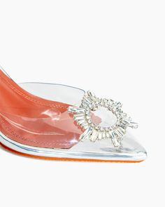 Details Size: US 5-11 Style: Heel Heel Height: 7cm Toe: Point Toe Material Lining Material: Microfiber Outsole Material: Rubber Upper Material: Pvc Insole Material: Pu SHOW MORE Clear Pointed Toe Party Sandals, Party Heels With Clear Strap And Low Heel, Clear Pointed Toe Sandals With 4-inch Heel, Clear High Heel Sandals For Wedding, Orange Closed Toe Evening Sandals, Evening Closed Toe Orange Sandals, Evening Sandals With Pointed Toe In Clear, Clear Pointed Toe Evening Sandals, Evening Clear Sandals With Pointed Toe