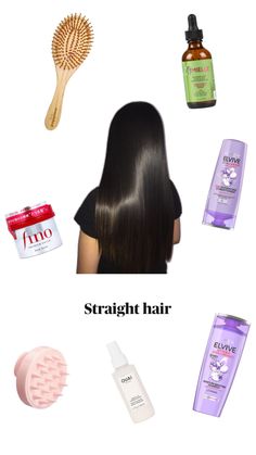 Straight Hair Care Routine, Ouai Conditioner, Straight Hair Care, Glowup Tips, Shower Routine, Future Me, Hair Care Routine