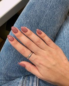 Mauve Nails, August Nails, September Nails, Casual Nails, Neutral Nails, Dipped Nails, Classy Nails, Chic Nails