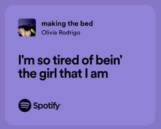 Relatable Lyrics Spotify, Relatable Song Lyrics Spotify, Guts Lyrics, New Chapter Quotes, Deep Lyrics, Real Lyrics, Making The Bed, Olivia Lyrics, Songs That Describe Me