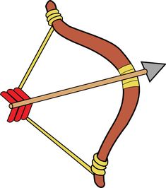 an image of a bow and arrow