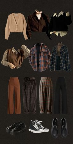 Dean Winchester Outfit Aesthetic, Mens Dark Academia, Barista Outfit Aesthetic, Punk Academia Aesthetic, Portland Aesthetic, Colin Core, Dark Academia Outfits Men, Whimsy Style, Academia Aesthetic Outfit