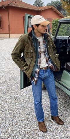 Prep Mens Fashion, Indie Western Outfits Men, Americana Outfit Men, Country Men Fashion, Americana Outfits Men, Americana Mens Style, Southern Outfits Men, Mens Rustic Fashion, Corporate Cowboy