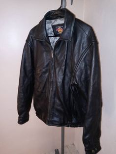 This is an original vtg from the Hard Rock Cafe in Louisville, Ky store. Purchased in late 90's early 2000. Wore few times. Its the real deal, heavy, soft leather, with lining, all in great shape. Very warm bikers or just for looks. Its a mens sz medium. All buttons work. Rock Style Leather Jacket For Fall, Rock Style Leather Biker Jacket For Streetwear, Leather Biker Jacket For Streetwear In Rock Style, Rock Style Leather Outerwear For Streetwear, Rock Style Leather Jacket For Biker Events, Early 2000/, Late 90s, Rock Cafe, Louisville Ky