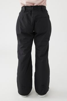 Made from tech stretch with REPREVE®, the Star Insulated Pants have 60 grams insulation and a brushed tricot lining, promising to keep you warm on even the coldest days. Wide choice of color options, with an integrated belt and high level tech complete the package. O'Neill Women's Winter Pants Regular fit 50% Recycled Polyester, 50% Polyester Critically taped seams Articulation Jacket connector system Regular waistband Basic Fly Waist adjustment system Bottom reinforcement panel Anti abrasion ta Functional Black Waterproof Pants, Functional Black Pants With Belt Loops, Black Waterproof Techwear Bottoms, Waterproof Full Length Black Bottoms, Functional Black Pants For Winter Sports, Functional Black Winter Pants, Waterproof Black Pants For Skiing, Black Waterproof Winter Pants, Black Nylon Pants With 4-way Stretch