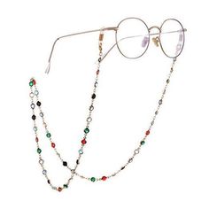 Return Policy Fast Delivery Trusted seller Fashion Colorful Eyeglass Chain Sunglass Strap Eyeglass Holder Crystal Statement Beaded Reading Glass Strap for Women Product Description SIZE:The size of chain is 30.71*0.26 inch.The weight is 0.48 oz. Material: High quality Zinc Alloy eyeglasses sunglasses chain. MEANINGFUL PATTERNS Fashion Designs,Looks great and fashionable on Women. Different colors to match any attire, style & mood. Designed for personal wearing or to be the christmas,birthday ,party, hoilday jewelry or gifts for model , mother, daughter, wife, friend， grandma... or just yourself. PACKING:Chains were well packaged in a luxurious velvet pouch,well for protect in transit and beatiful as a gift. Shipping Returns Payment Shipping Shipping is FREE to all addresses other than APO/ Sunglass Strap, Glasses Chains, Sunglasses Chain, Sunglasses Strap, Christmas Birthday Party, Patterns Fashion, Eyeglass Holder, Glasses Chain