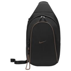 Nike Sling Bag, Canvas Sling Bag, Nylon Travel Bag, Sling Bag Black, Nike Bags, Packable Jacket, Backpack Sport, Essential Bag, Sportswear Women