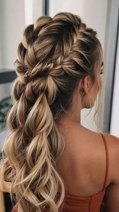 #fashion, #style, #haircare, #beauty Wedding Dutch Braid Hairstyles, Bridesmaid Braids Hairstyles, Viking Braid Wedding Hair, Hairstyles For A Bridesmaid, Dutch Braid Wedding Hair, Bridesmaid Braided Hairstyles, Wedding Hair With Braids, Bride Braided Hairstyles, Bridal Braids For Long Hair