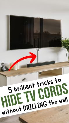 hide tv cords Hide Tv Wires On Wall, Hiding Wires Mounted Tv, Diy Hide Tv Cords, Conceal Tv, Hide Wires On Wall, Hiding Tv Cords On Wall, Hide Cords On Wall, Hide Tv Cable, Tv Cord Cover