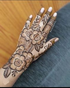 Fingers Henna, Khafif Mehndi, Arabic Mehendi, Rajasthani Mehndi, Henna Flower Designs, Henna Flower, Rajasthani Mehndi Designs, Mehndi Mehndi, Khafif Mehndi Design