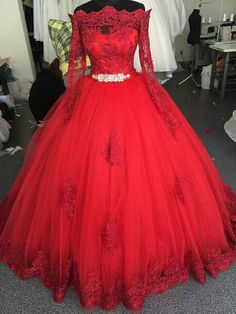 Red Bridal Gown, Plus Size Bridal Dresses, Red Prom Dresses, Red Bridal Dress, Red Wedding Dress, Gothic Wedding Dress, Dresses Ball Gown, Red Wedding Dresses