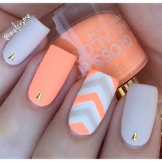 Orange Nail, Nagellack Trends, Matte Nail Polish, Bright Summer Nails, Great Nails, Nails Gel, Cute Nail Designs, Matte Nails