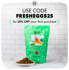 a bag of fresheggs2 5 for 25 % off your first purchase