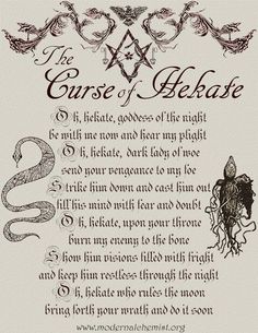 Goddess Spells, Dark Magic Spells, Art Witchcraft, Hecate Goddess, Witchcraft Spells For Beginners, Revenge Spells, Black Magick, Witch Spirituality