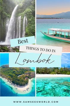 the best things to do in lombook