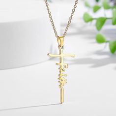 Gender:Women's; Gemstone Color:Silver,Gold; Theme:Cross; Style:Simple,Basic; Jewelry Type:Necklace; Occasion:Gift,Daily; Material:Alloy; Length of Necklace:50; Design:Drop; Shipping Weight:0.025; Package Dimensions:20.014.01.5; Listing Date:05/25/2021; products source:online-scm Metal Cross Necklace With Clavicle Chain As Gift, Silver Cross Necklaces With Name Detail, Silver Cross Jewelry With Name, Silver Name Necklace With Cross Pendant, Gift Stainless Steel Clavicle Chain Cross Necklace, Silver Cross Pendant Necklace With Name, Metal Cross Choker Necklace As Gift, Silver Name Necklace With Cross Shape, Stainless Steel Cross Pendant Necklace For Gift