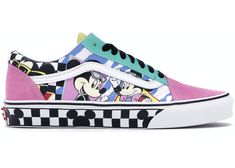 Disney 80s, Mickey Shoes, Vans Disney, Vans Vintage, Disney Sneakers, Disney Vans, Tenis Vans, Trending Womens Shoes, Sneakers Vans