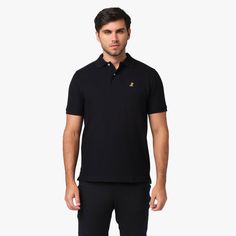 Men's Regular Fit Polo Shirt-JAMES BARK Formal Fitted Cotton Polo Shirt, Classic Black Cotton Polo Shirt, Black Collared Cotton Polo Shirt, Elegant Polo Shirt For Work, Black Cotton Collared Polo Shirt, Fitted Casual Polo Shirt For Semi-formal Occasions, Classic Black Polo Collar Shirt, Black Cotton Polo Shirt With Polo Collar, Classic Polo Collar Shirt For Work