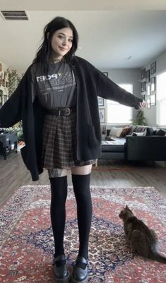 Casual Goth, Alt Outfits, Swaggy Outfits, Goth Outfits, Outfit Inspo Fall