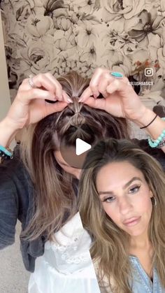 Brooke Roundy Hair Tips Makeup Tips on Instagram: "Let’s break it downnnnn! 

#hairstylebreakdown #summerhairstyle #summerstyle #summerhair #easyhair" Easy Care Hairstyles, Messy Buns, August 8, Hair Tips, Hair Care Tips, Hair Dos, Messy Bun, Dinner Time, Hair Updos