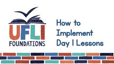 an image with the words, how to implement day 2 lessons