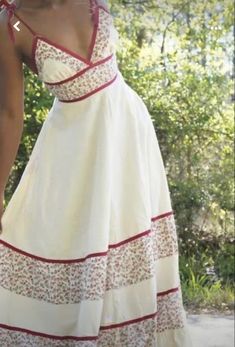 Cottage Core Sundress, Medeteranian Summer Outfits, Dress Inspo Summer, Summer Sun Protective Outfits, True Red Outfit, Latina Faerie Aesthetic Outfits, Long Sundress Aesthetic, Sicily Italy Aesthetic Outfit, Daughter Of Aphrodite Aesthetic Outfits