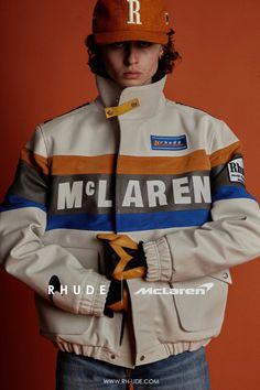 Racer Jacket Outfit, Vetements Shoes, Racing Jacket, Streetwear Men Outfits, Vintage Racing, 가을 패션, Mens Streetwear, Jacket Outfits, Streetwear Fashion