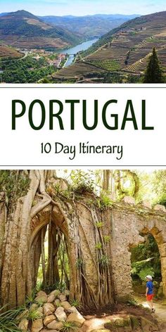 the cover of portugal's 10 day itinerary