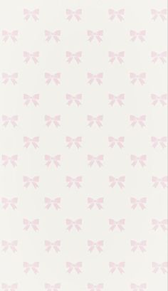 pink bows on white background for wallpaper