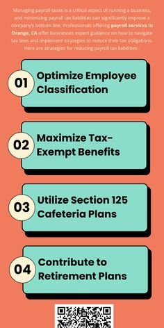 an info sheet describing the benefits of tax and how to use it for business purposes