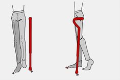 the legs and ankles are shown in three different positions, with one leg bent up