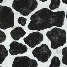 a black and white animal print fabric