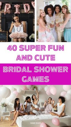 bridal shower games