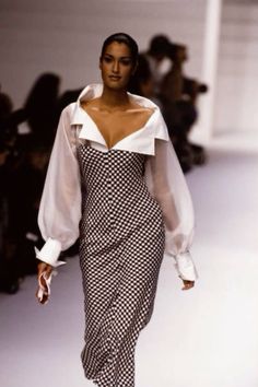 Christian Dior Runway, Dior Runway, Yasmeen Ghauri, Vintage Runway, Runway Show