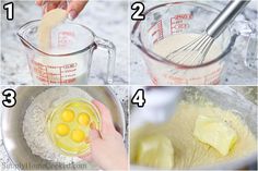 steps to make batter in a blender