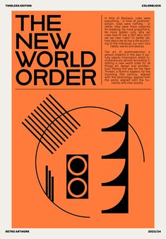 bauhaus retro style poster Mid Century Modern Magazine, Mid Century Website Design, 1960s Poster Design, Modern Retro Poster, Mid Century Modern Poster Design, Environmental Zine, Postmodern Poster, Old Poster Design, Mid Century Graphic Design